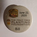 Fruit Tree Planting Commemorative Button