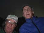 Bill and Mike at the garden fireworks